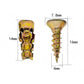 Self Drilling Drywall Anchors with Screws Kit