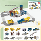 🚂 Interaktivní elektrická sada „Dobrodružný vlak v lomu“ s kolejemi – modulární konstrukce a světla – ideální pro kreativní hraní, snadná montáž – kompatibilní s dalšími kolejemi 🎄✨