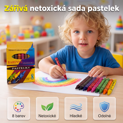 Netoxická sada pastelek pro děti