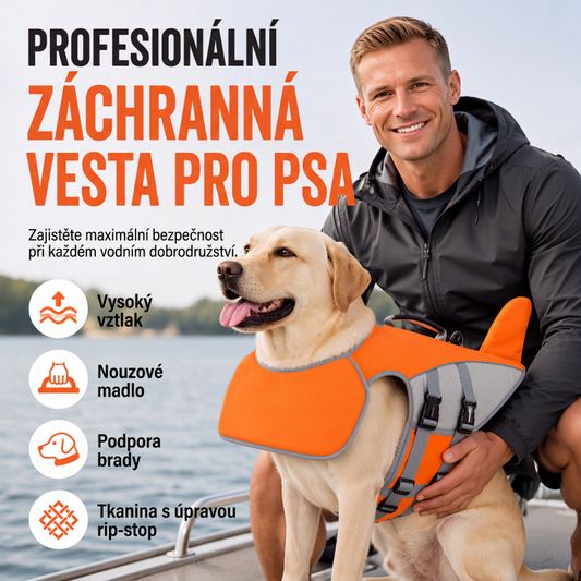 Plovací vesta pro domácí zvířata – zaručení bezpečnosti vašich mazlíčků