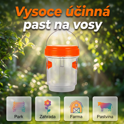 Solární past na vosy a včely