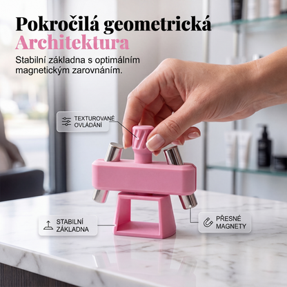 Rotující magnetický nástroj na nehty s efektem kočičího oka