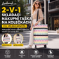 🛍️✨Transformovatelná nákupní taška – skryté kolečka, nosnost 20 kg, lze rozšířit pomocí zipu!