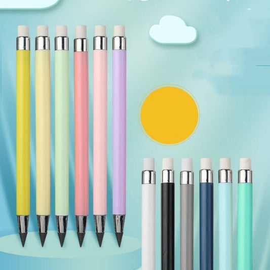✏️ Tužka Everlasting s gumou – není třeba ji ořezávat, tužka odolná proti zlomení pro školní použití, kreslení a každodenní použití