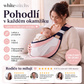 🤱 Ergonomický nosič pro miminko s polstrovanou opěrkou krku – Možnost nošení směrem dovnitř/ven, vpředu/na zádech, snižuje únavu rukou, podporuje zdravé držení těla, ideální na procházky a cesty (0–36 měsíců) 💖
