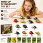 🪁🐞Rovar szimulációs játékkészlet – Szélhajtásos, oktatókártyákkal, interaktív