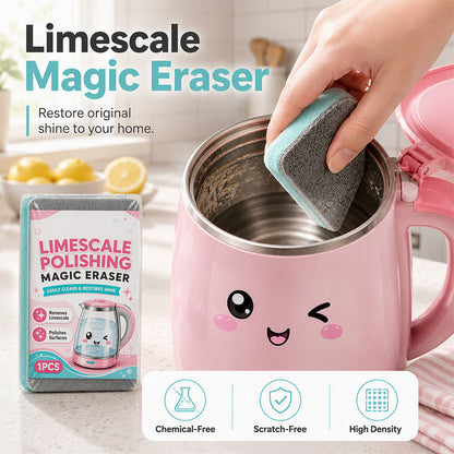 Houbička „Magic Eraser“ na leštění vodního kamene