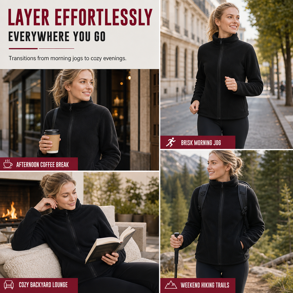 💖Unisex Reversible Warm Zip-Up Stand Collar Jacket