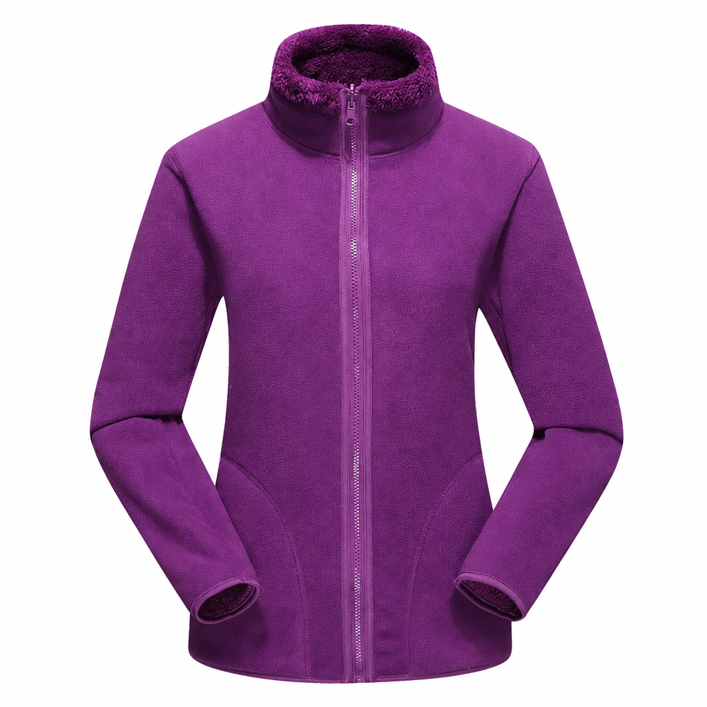 💖Unisex Reversible Warm Zip-Up Stand Collar Jacket