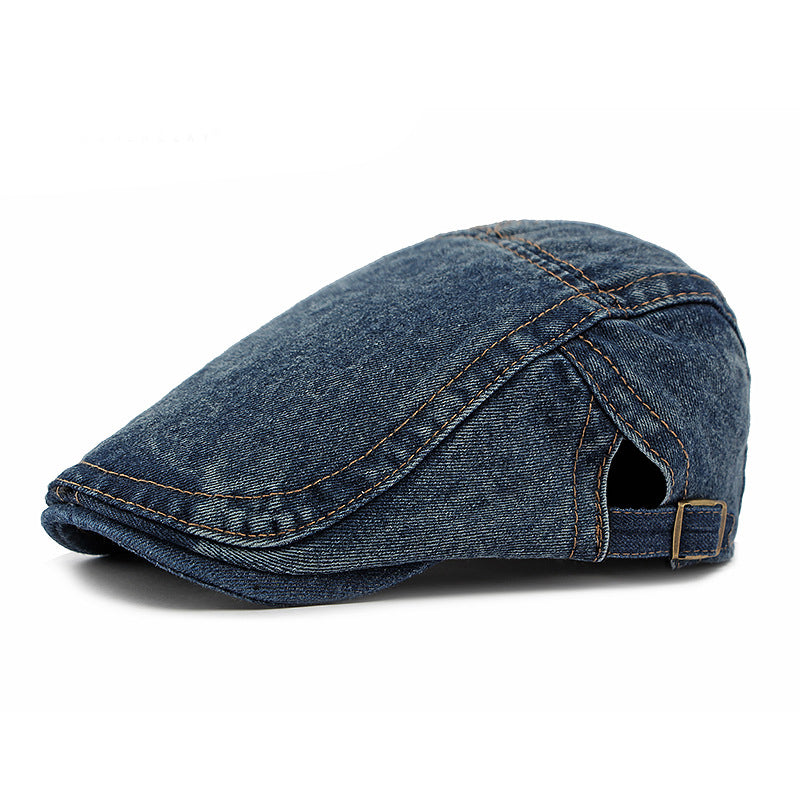 💖Hot Sale 50% OFF🧢Vintage Distressed Beret Flat Cap - Unisex