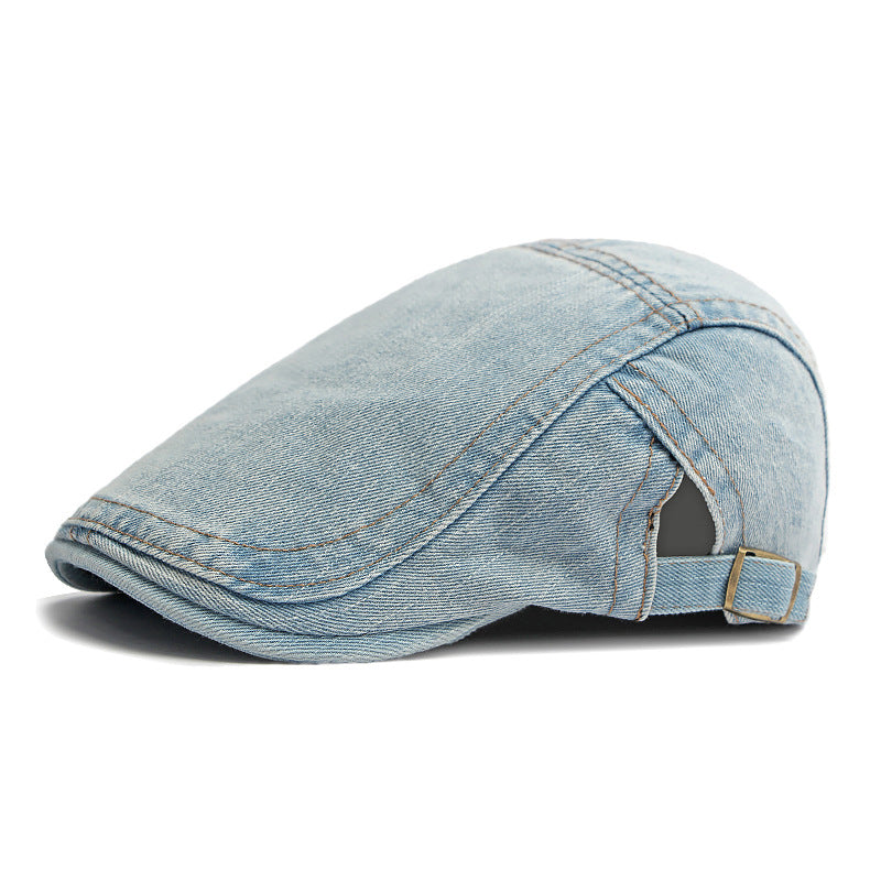💖Hot Sale 50% OFF🧢Vintage Distressed Beret Flat Cap - Unisex