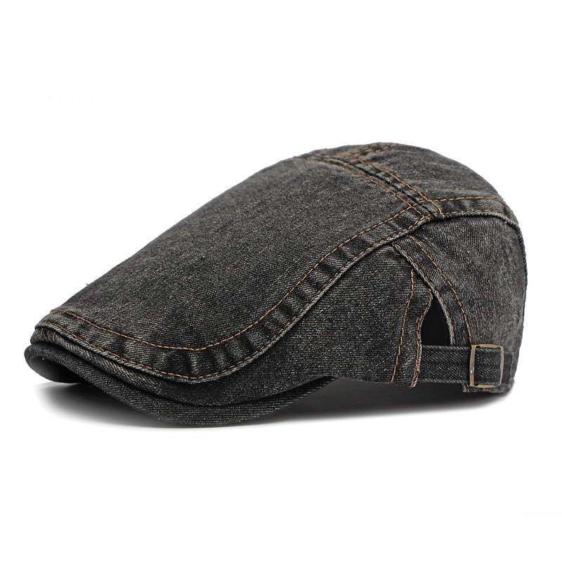 💖Hot Sale 50% OFF🧢Vintage Distressed Beret Flat Cap - Unisex