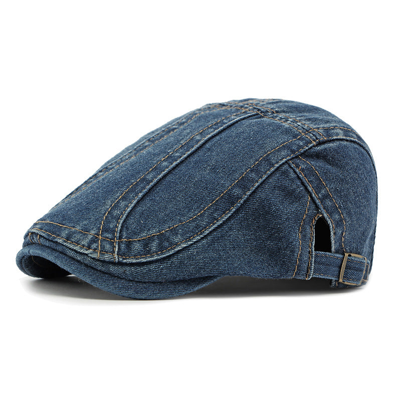 💖Hot Sale 50% OFF🧢Vintage Distressed Beret Flat Cap - Unisex