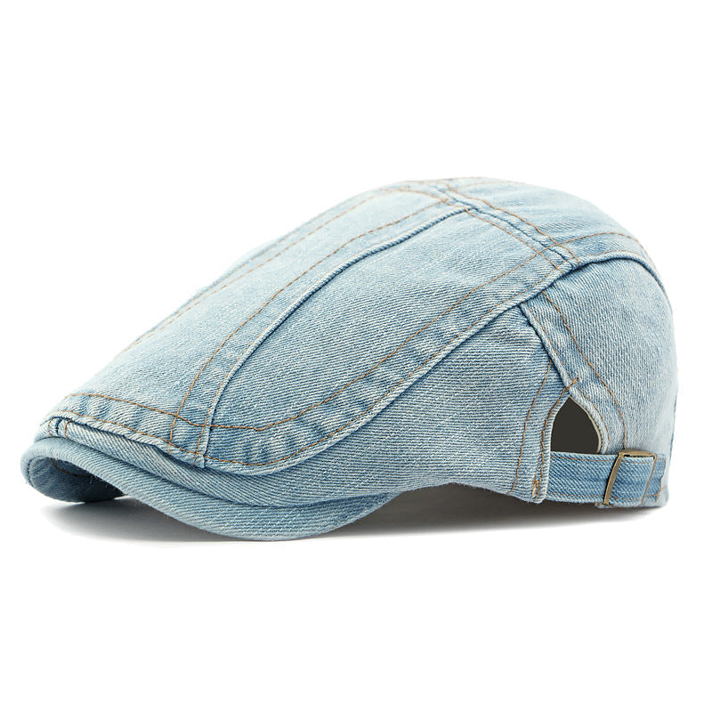 💖Hot Sale 50% OFF🧢Vintage Distressed Beret Flat Cap - Unisex