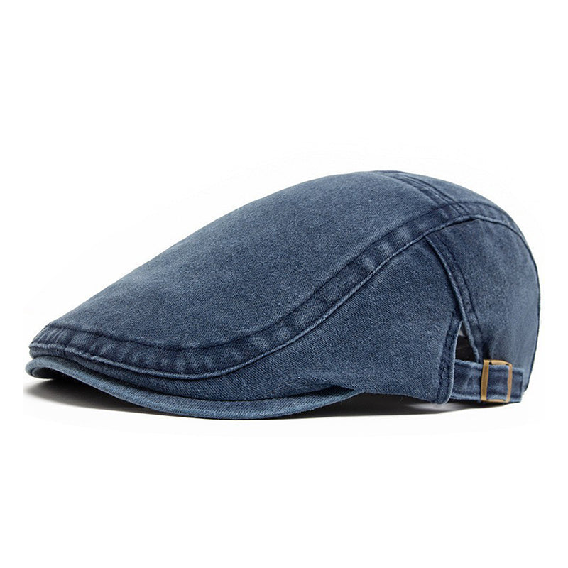 💖Hot Sale 50% OFF🧢Vintage Distressed Beret Flat Cap - Unisex