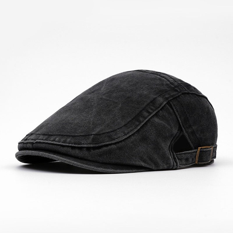 💖Hot Sale 50% OFF🧢Vintage Distressed Beret Flat Cap - Unisex
