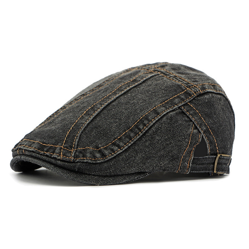 💖Hot Sale 50% OFF🧢Vintage Distressed Beret Flat Cap - Unisex