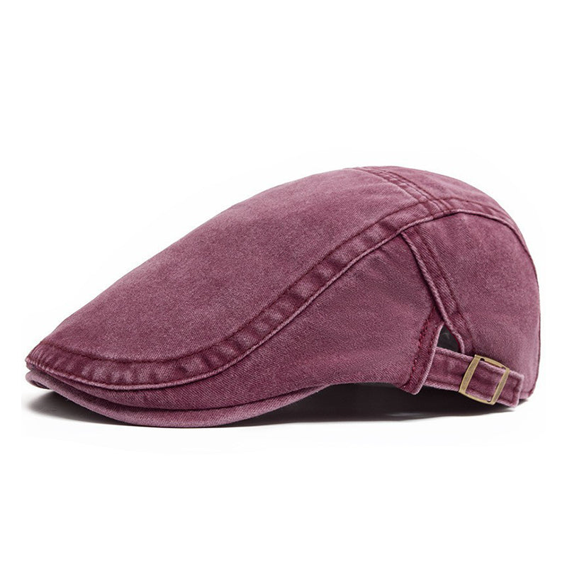 💖Hot Sale 50% OFF🧢Vintage Distressed Beret Flat Cap - Unisex