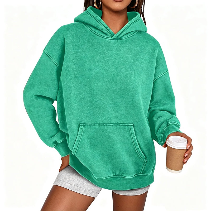 💖Black Friday Mega Deal – 50% off!💖Unisex Casual Oversized Acid Wash Hoodie