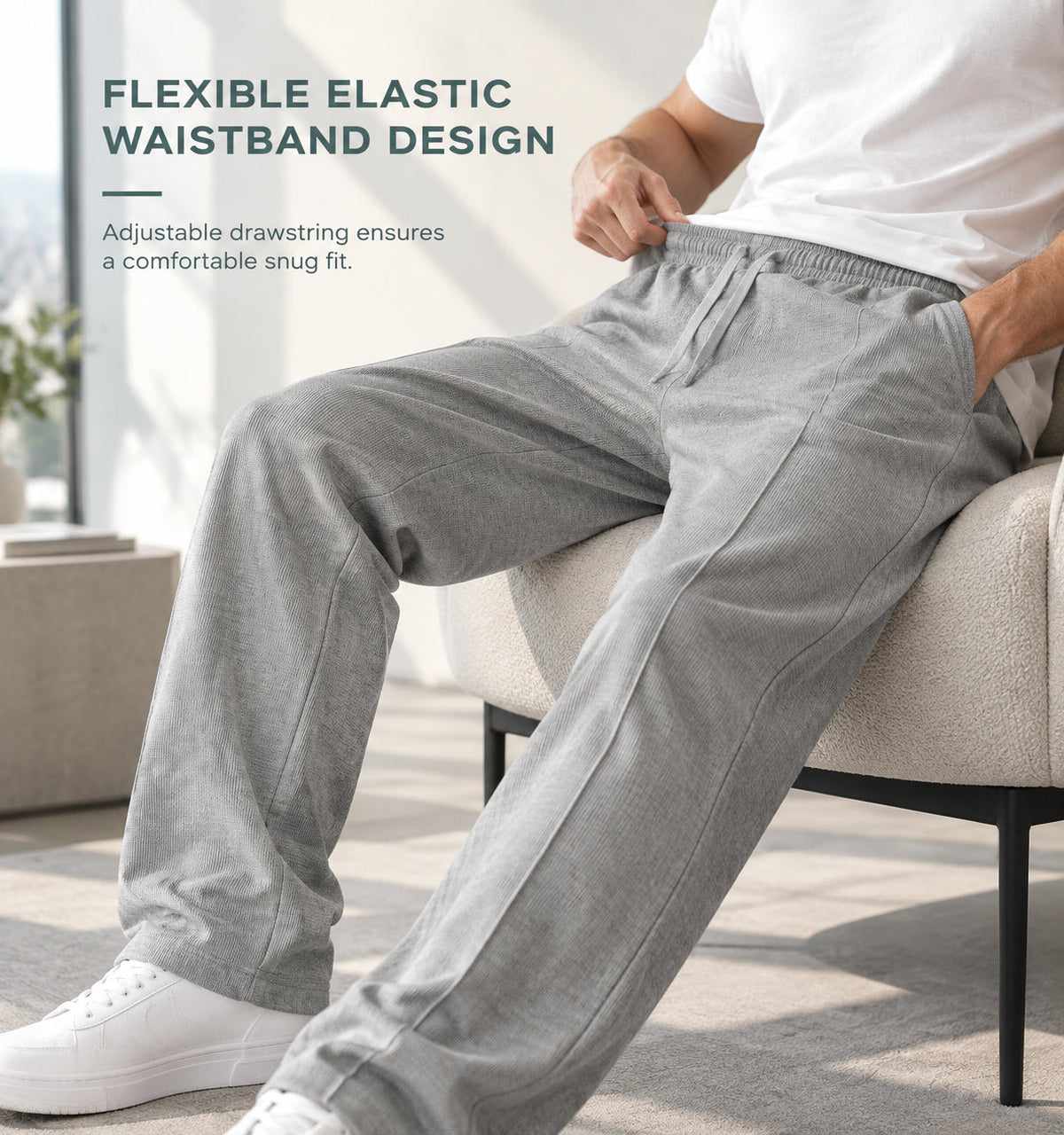 ⚽ Men's casual loose-fit sports pants
