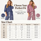 Women's Long Sleeve Top & Striped Wide-Leg Pants Set