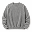 Men's Corduroy Crewneck Long Sleeve Pullover Sweatshirt
