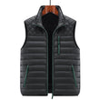 Men's Quilted Warm-Lined Padded Vest