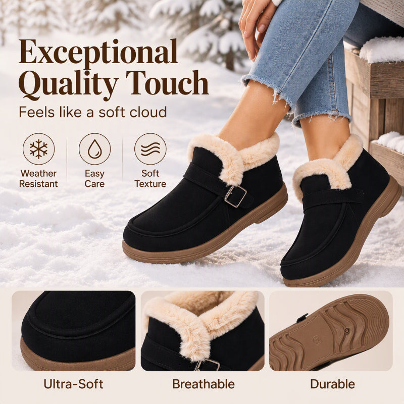 Women's Winter Warm Slip-On Snow Shoes