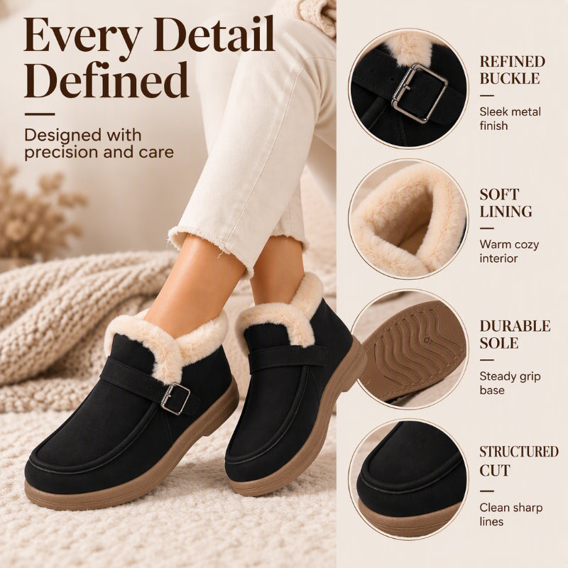 Women's Winter Warm Slip-On Snow Shoes