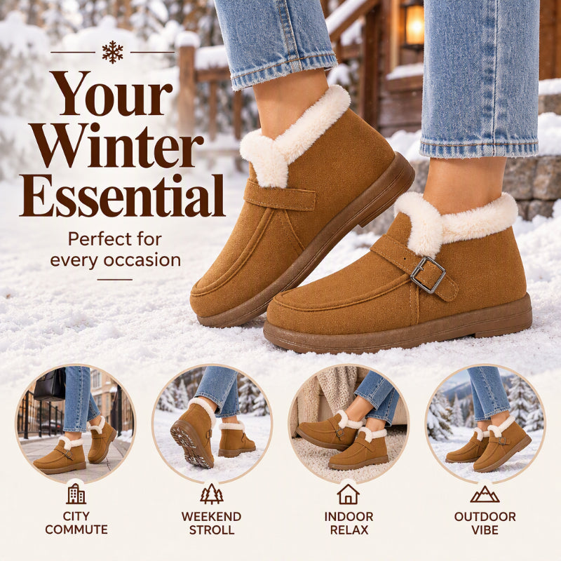 Women's Winter Warm Slip-On Snow Shoes
