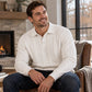 Men's Casual Jacquard Cable Texture Top