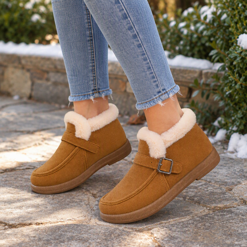 Women's Winter Warm Slip-On Snow Shoes