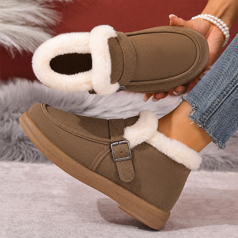 Women's Winter Warm Slip-On Snow Shoes