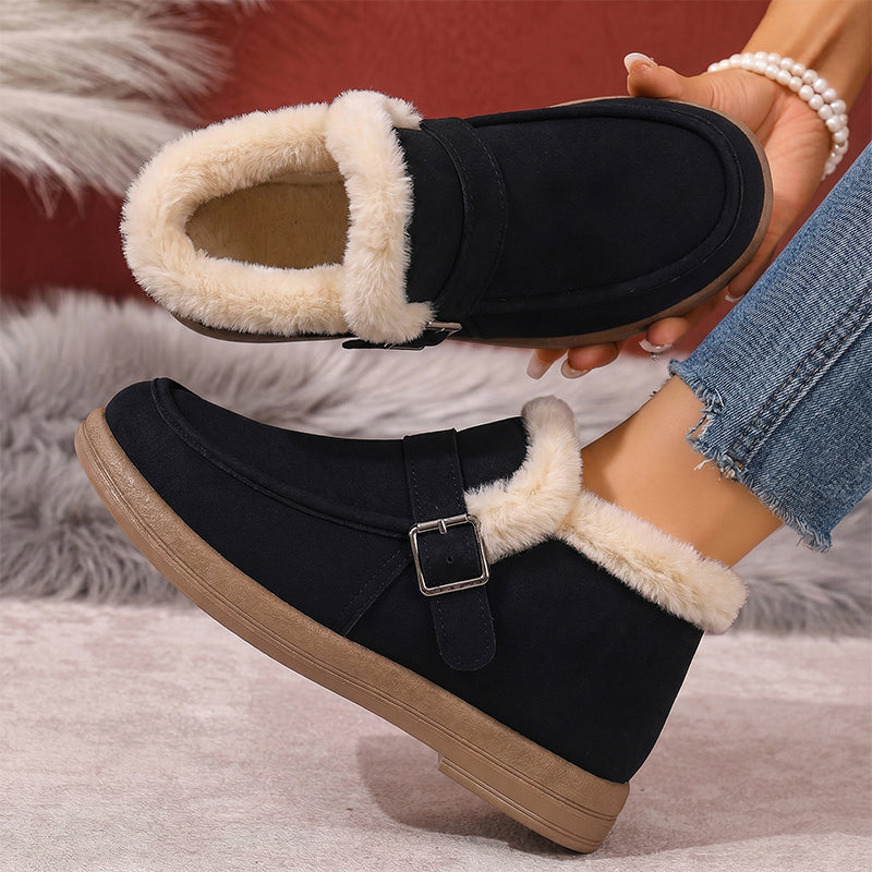 Women's Winter Warm Slip-On Snow Shoes
