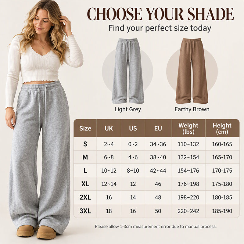 Women's Casual Cozy Wide Leg Sweatpants