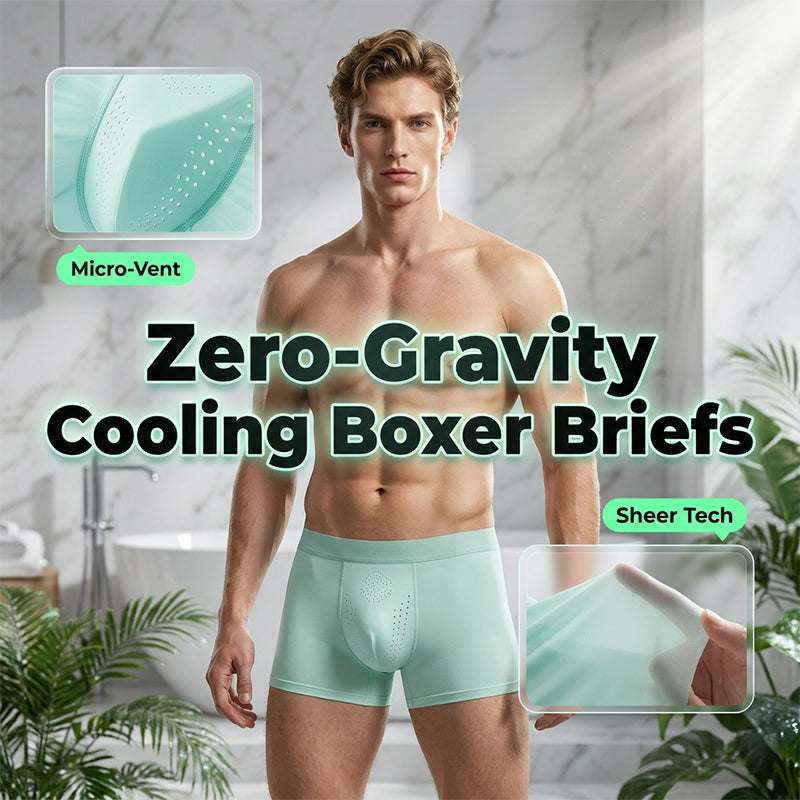 10A Antibacterial Men's Breathable Boxer Briefs