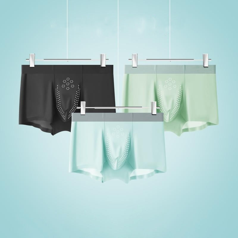 10A Antibacterial Men's Breathable Boxer Briefs