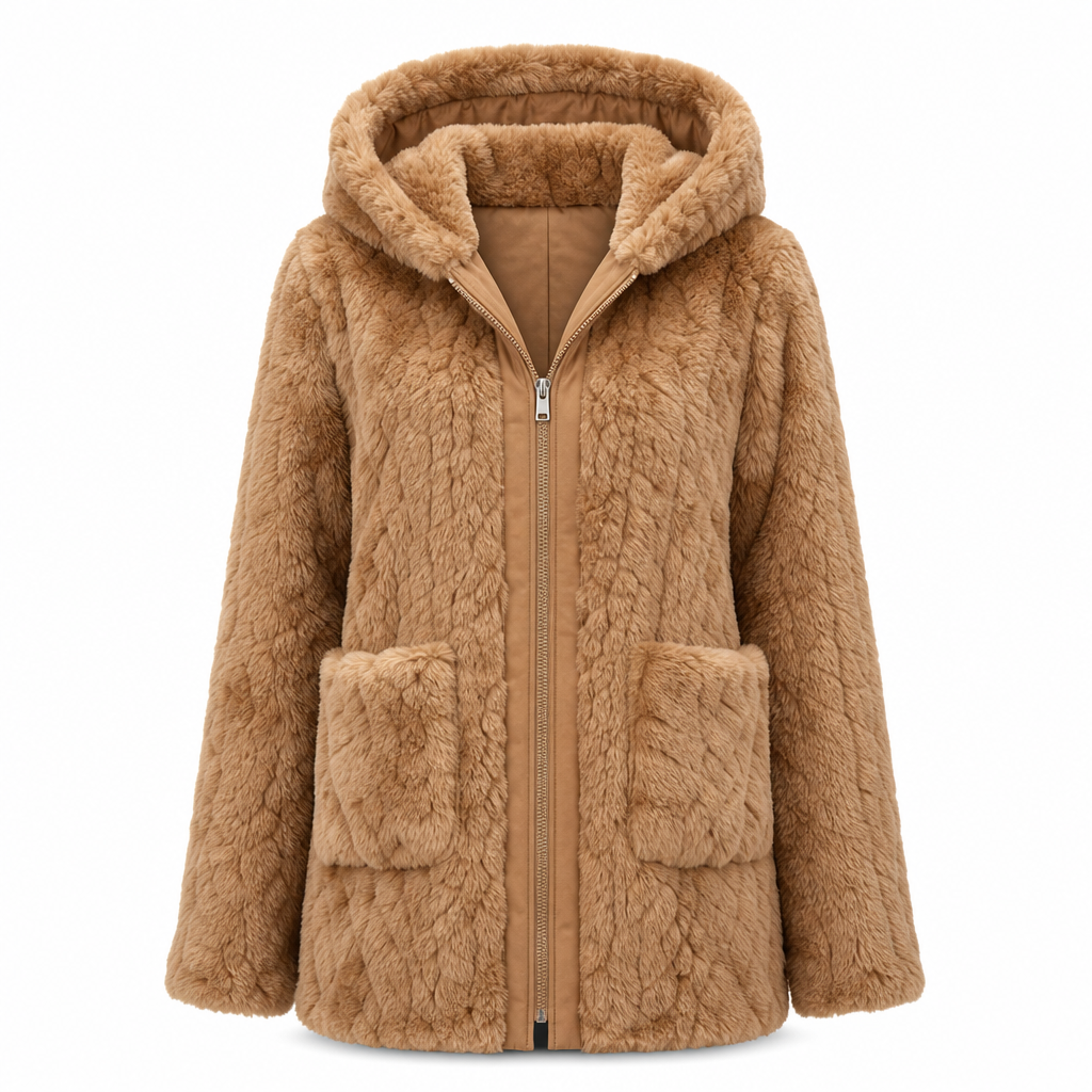💖Limited-Time Sale💖 ❄️Women's Casual Plush Solid Color Cardigan🧸