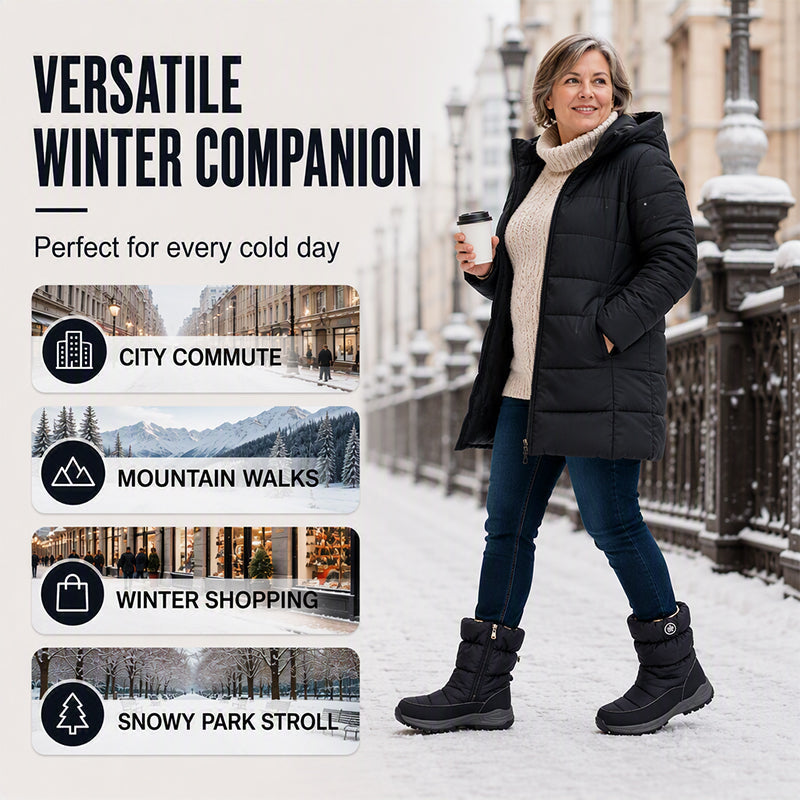 ❄️Women's Winter Mid-Calf Non-Slip Snow Boots