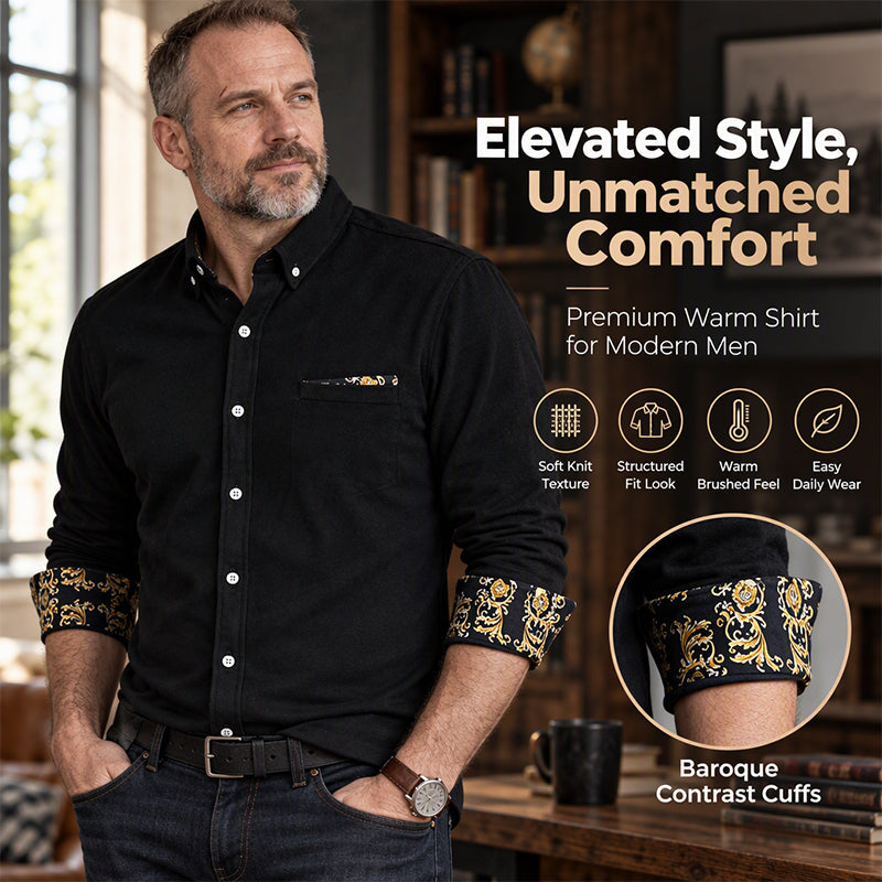 Men's Classic Corduroy Warm Shirt