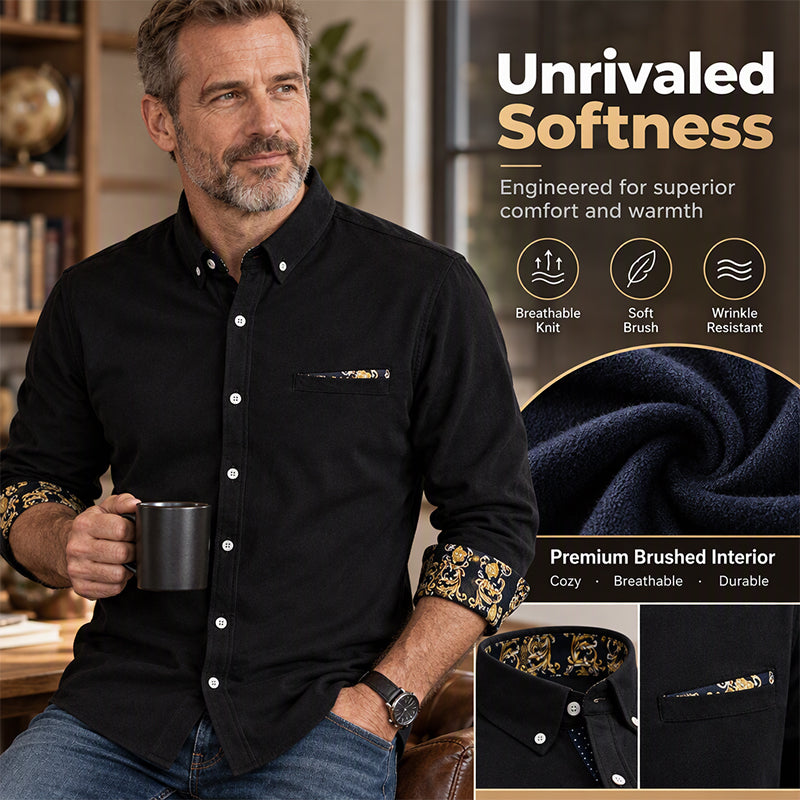 Men's Classic Corduroy Warm Shirt