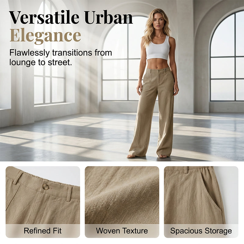 Women's Wide Leg Casual Pants