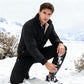 🧥 Polished Look, Cozy Warmth | Men's Stylish Warm Jacket & Pants Two-Piece Set