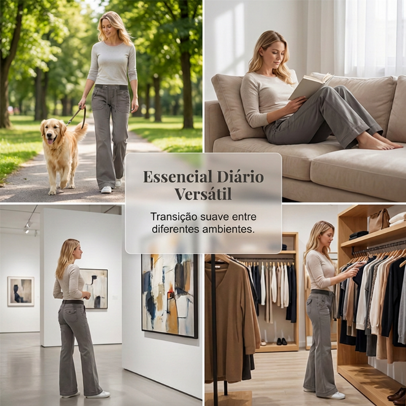 🤠 Low-Waist Flare Pants with Drawstring ✨ – 50% OFF