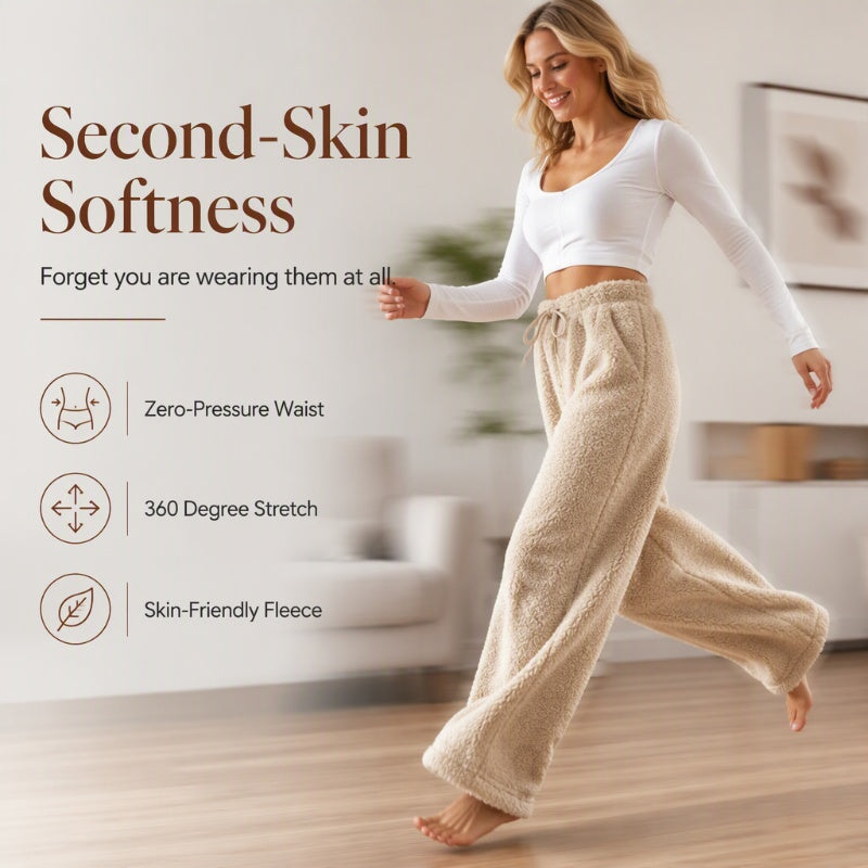 Women's Loose Cozy Warm Lounge Pants