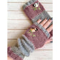 Winter Warm Half Finger Knitted Gloves