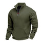🧥 Toasty Warmth, Easy Layered Comfort | Men's Warm Half-Zip Sweatshirt
