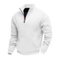 🧥 Toasty Warmth, Easy Layered Comfort | Men's Warm Half-Zip Sweatshirt