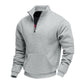 🧥 Toasty Warmth, Easy Layered Comfort | Men's Warm Half-Zip Sweatshirt