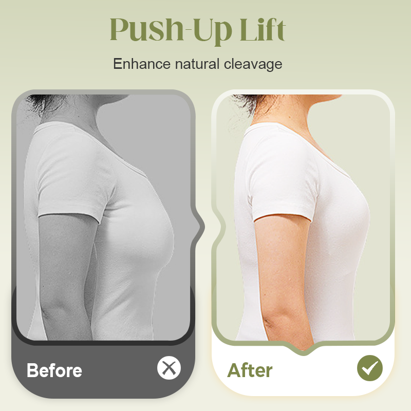 ✨ Women's Front-Clasp Seamless Bra — Wireless Push-Up & Breathable 🎀
